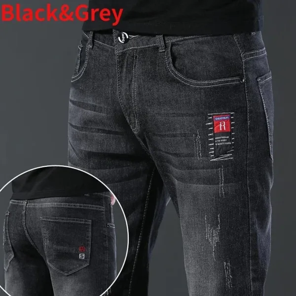 Men's Stretch Casual Slim Fit Pants - Image 5