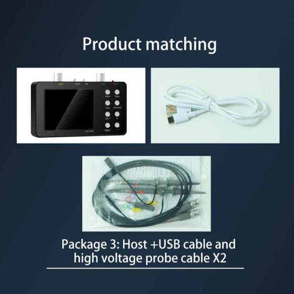 Dual Channel Digital Oscilloscope 50M Sampling Rate - Image 9