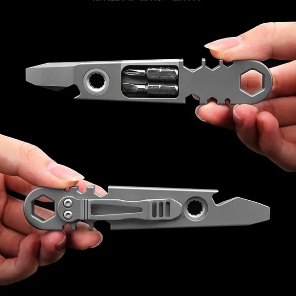 Titanium Alloy Ratchet Screwdriver Tool - Image 5