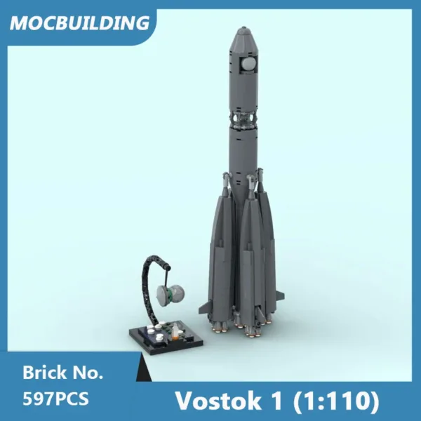 MOC Building Blocks Vostok 1 Capsule Set