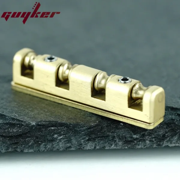 Brass Roller Guitar Nut for 4 String Bass