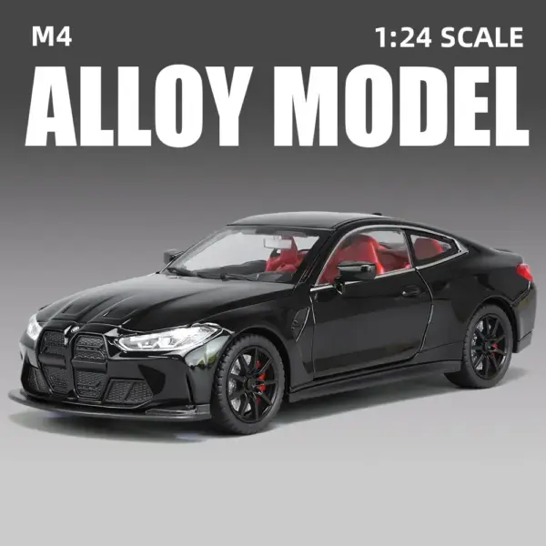 1:24 Scale M4 Alloy Diecast Car Model - Image 8