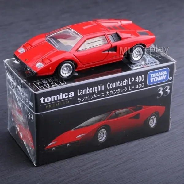 Lamborghini Countach LP 400 Diecast Model Toy - Image 6