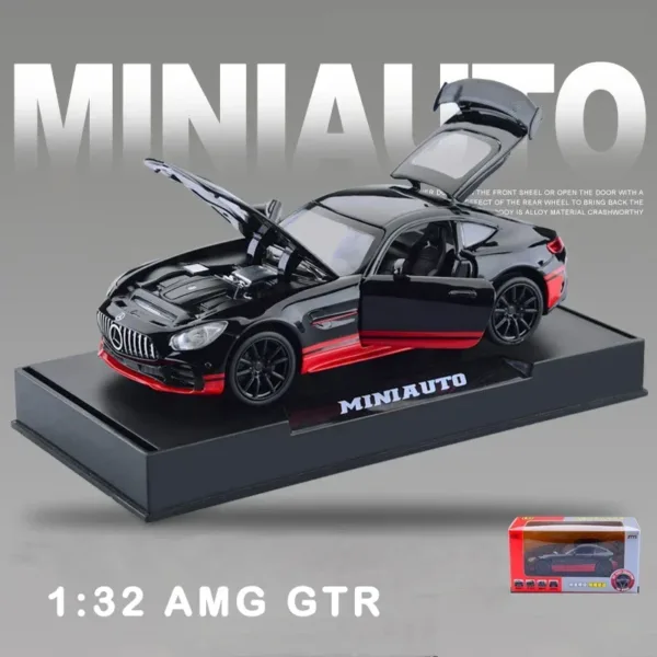 1:36 Diecast Alloy AMG GTR Car Model - Image 2