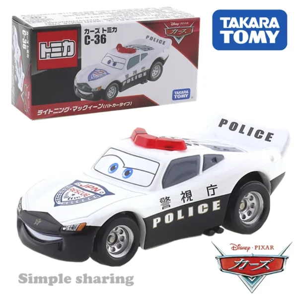 Takara Tomy Disney Pixar Cars Police Car Model