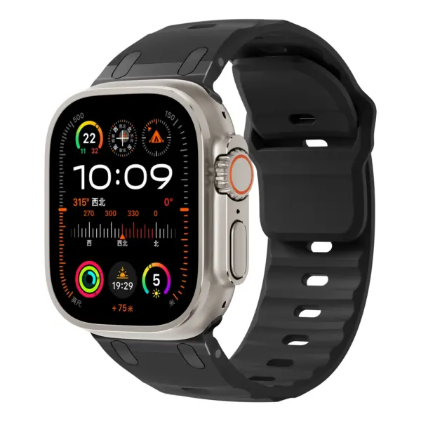 Rugged Silicone Sport Band for Apple Watch - Image 15