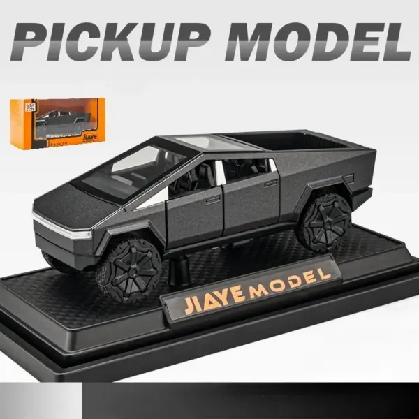 Tesla Pickup Truck Diecast Metal Model Car - Image 8