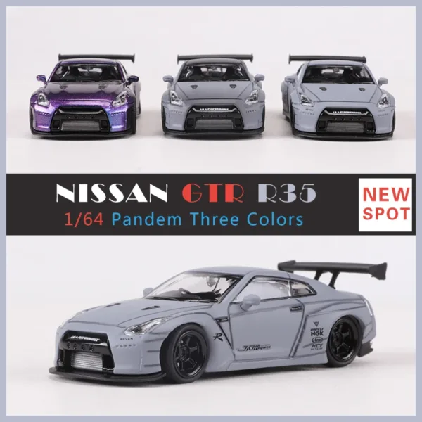 1:64 Pandem R35 Diecast Metal Car Model - Image 2