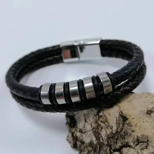 Punk Vintage Geometric Cuff Bracelet Unisex - Image 37