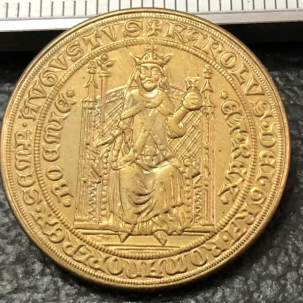 Czechoslovakia 2 Dukaty Gold Token Replica - Image 2