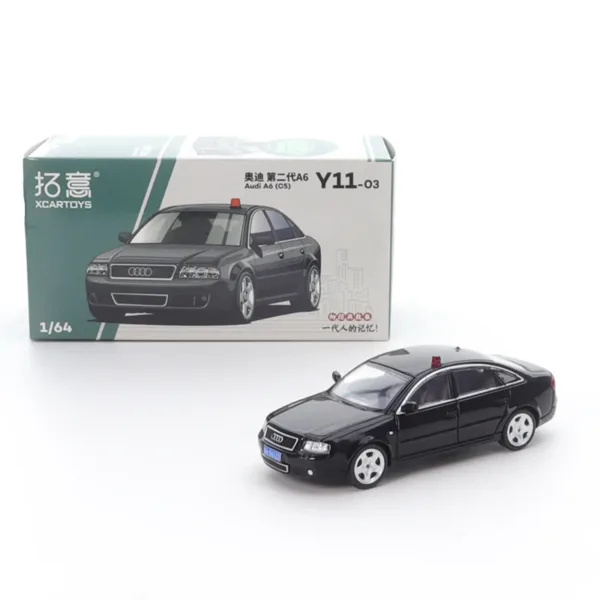 1/64 Scale Audi RS6 C7 Black Model Car - Image 13