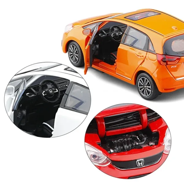 1/32 Scale Honda Fit Diecast Model Car - Image 6