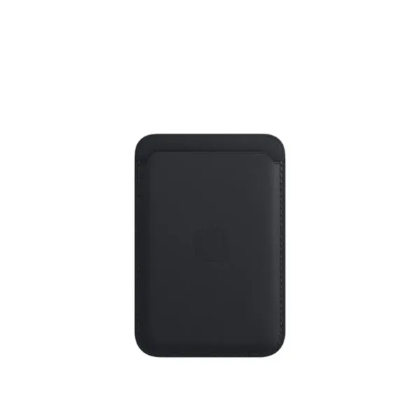 Black Apple MagSafe Leather Wallet for iPhone