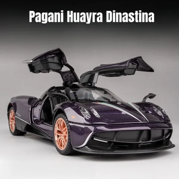 1/32 Pagani Huayra Roadster Miniature Car Model - Image 7