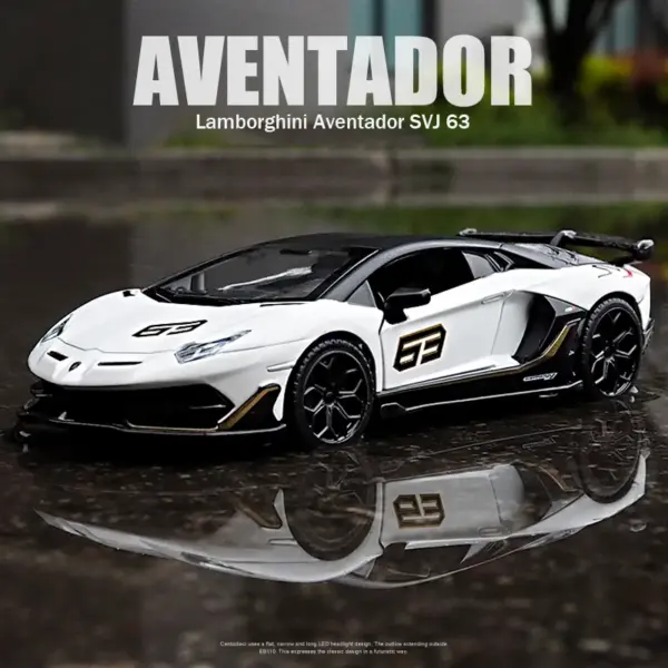 1:32 Diecast Lamborghini Aventador SVJ Model