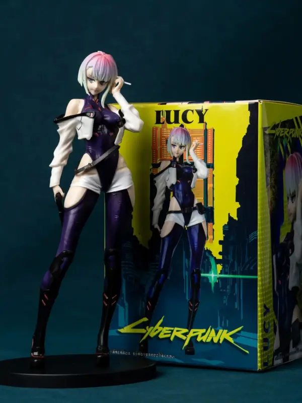 22CM Cyberpunk Edgerunners Lucy PVC Figure - Image 11