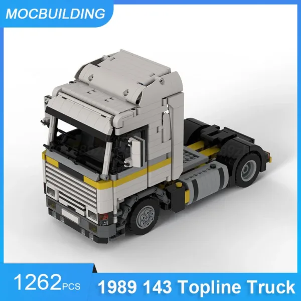 MOC Building Blocks 1:21 Scale Truck Model - Image 4