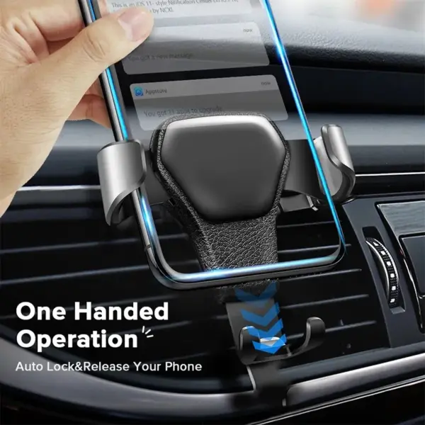 Universal Gravity Car Phone Holder for Any Smartphone - Image 2