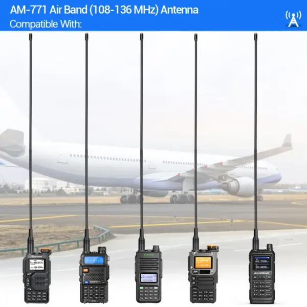 AM-771 Air Band Antenna for Baofeng Radios - Image 6