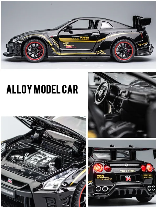 1/32 Nissan Skyline GTR R35 Racing Model - Image 6