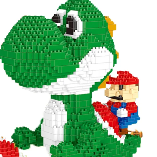 Micro Building Blocks Yoshi Mario Toys 1000+ PCS - Image 3