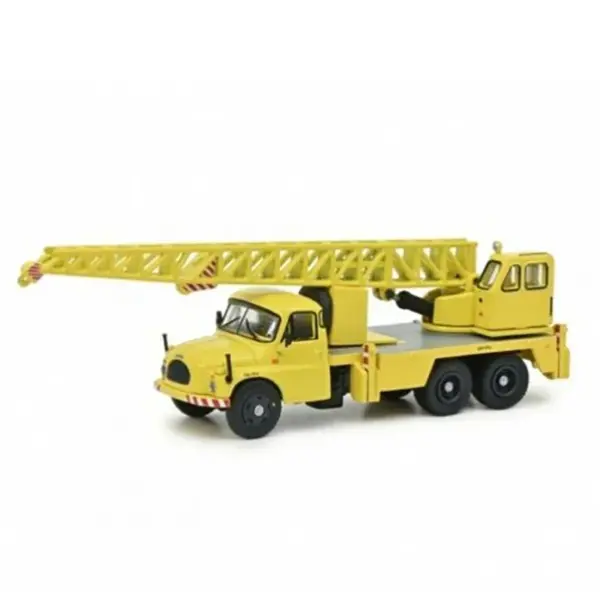 1:87 Scale Diecast Truck Mounted Crane Model