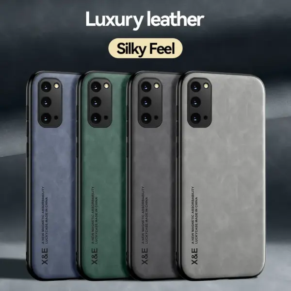 Magnetic Leather Case for Samsung Galaxy Models - Image 6