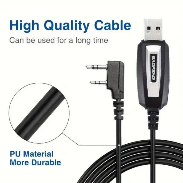 USB Programming Cable for BaoFeng Walkie Talkies - Image 2