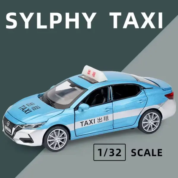 1:32 SYLPHY Taxi Diecast Car Model