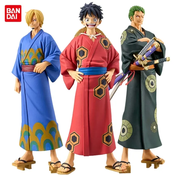 18cm One Piece Luffy Zoro Chopper Figure