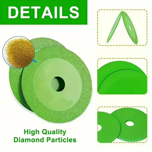 Ultra Thin Green Cutting Blade for Ceramics - Image 3