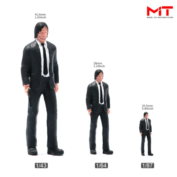 Killer Keanu Reeves Resin Soldier Figurine - Image 5