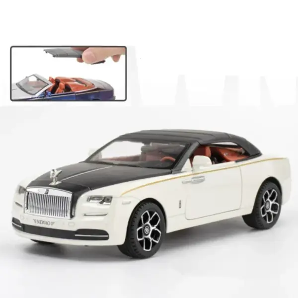 1:24 Rolls Royce Dawn Metal Toy Car Model - Image 7