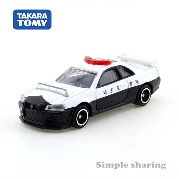 Nissan Skyline GT-R BNR34 Police Car Model - Image 2