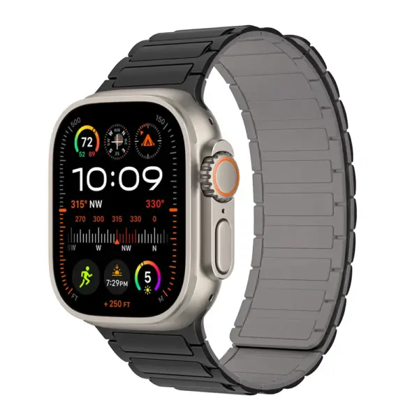 Silicone Magnetic Strap for Apple Watch 49mm 45mm - Image 16