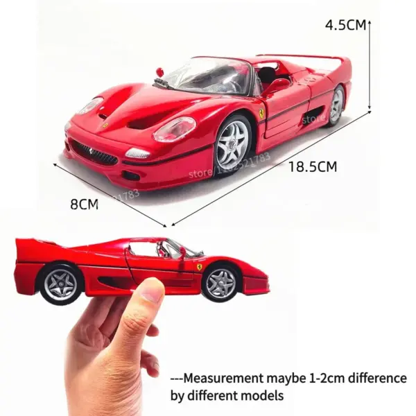 1:24 Scale Ferrari Diecast Car Model - Image 5