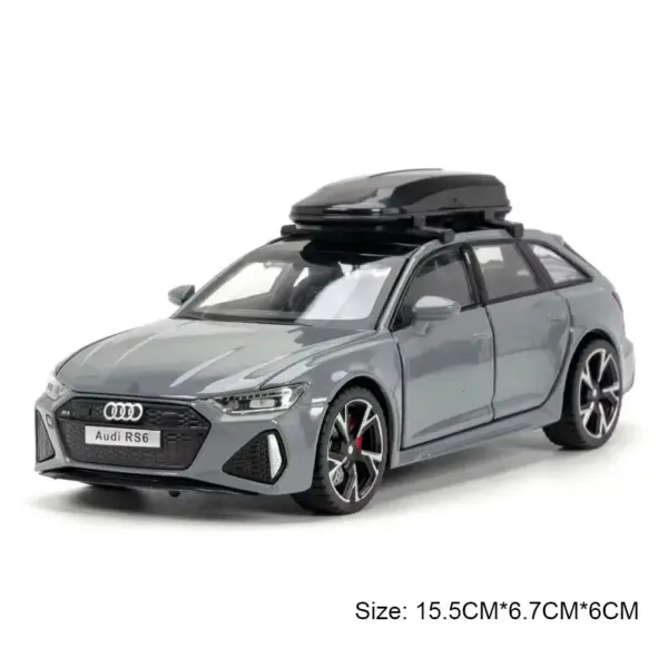 1/32 Scale RS7 Diecast Toy Car with Lights - Image 11