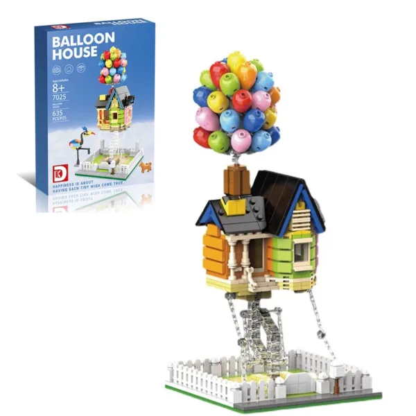 635PCS Balloon House Building Blocks Set - Image 7