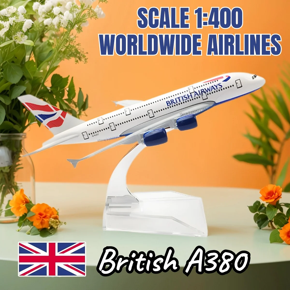 1:400 Diecast Concorde Aircraft Model Toy 38 1:400 Diecast Concorde Aircraft Model Toy - Image 38