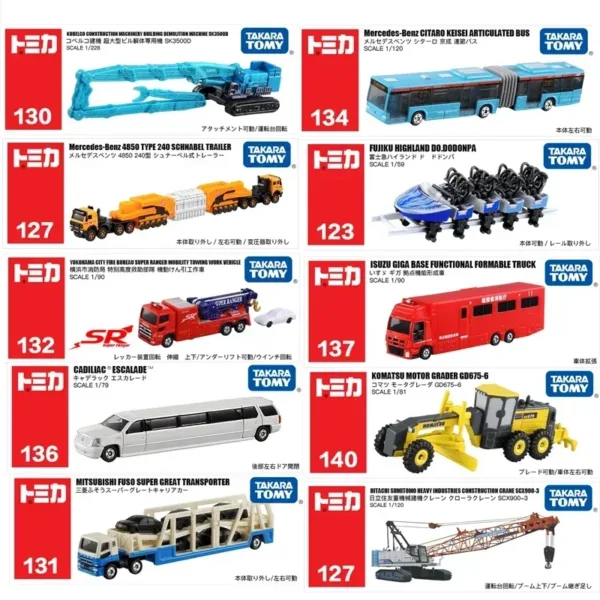 Diecast Extended Truck Bus Toy Model 1:120 - Image 4