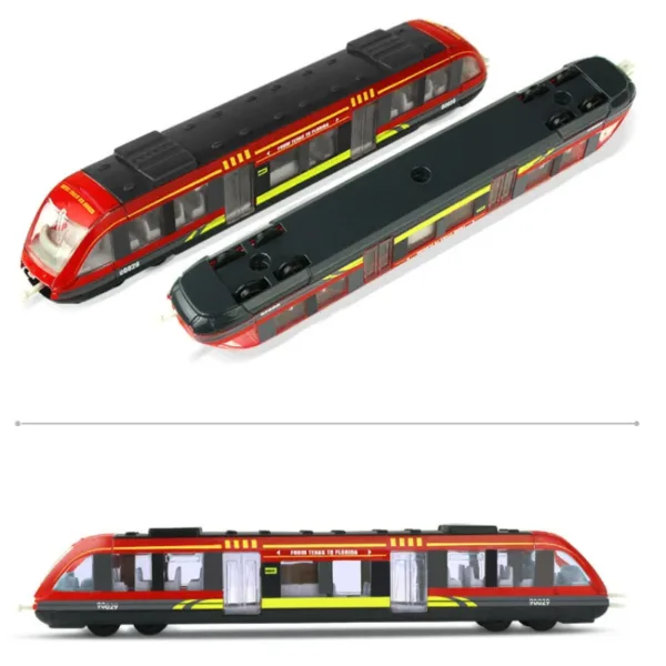 Diecast Alloy High Speed Train Model Toy - Image 3