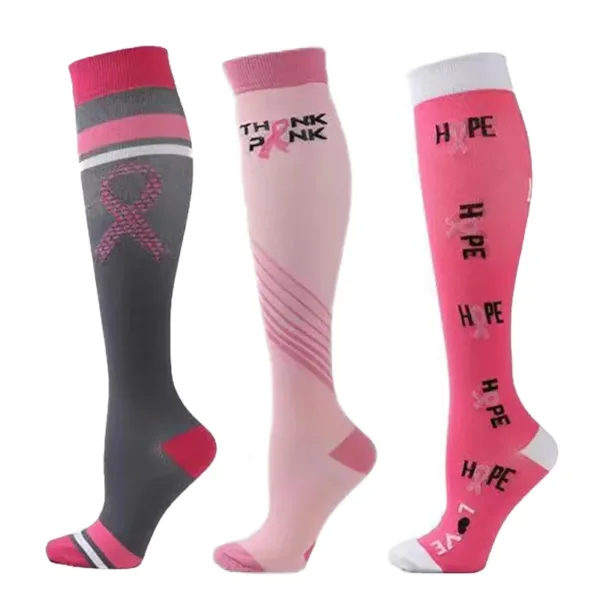 3 Pairs Compression Socks for Men and Women - Image 24