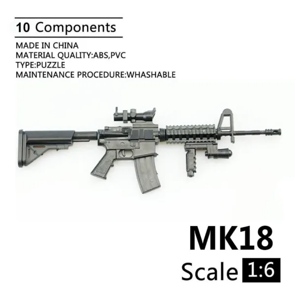 1/6 Scale AK47 Toy Gun Model Assembly - Image 18