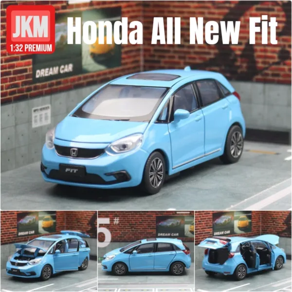 1/32 Scale Honda Fit Diecast Model Car - Image 7