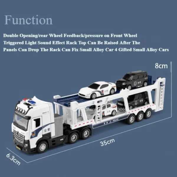 1/50 Scale Police Towing Model with Sound - Image 4