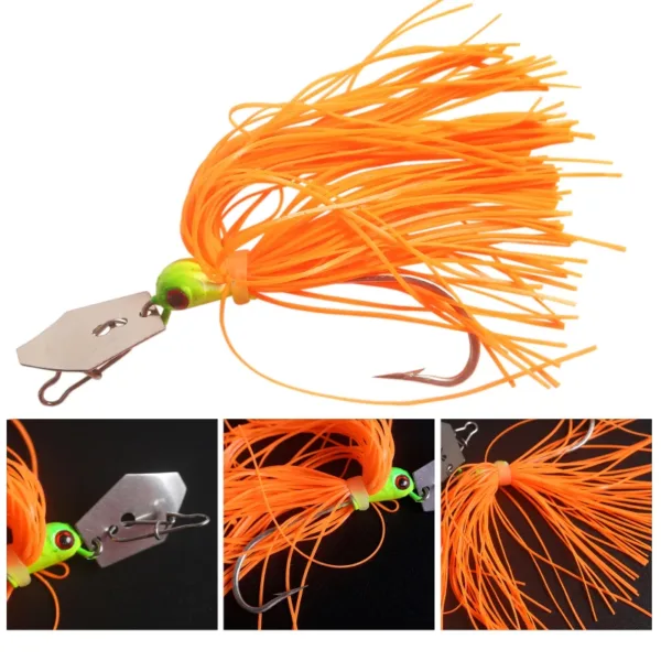 Weedless Chatter Bait Fishing Lure 11g 10cm - Image 4