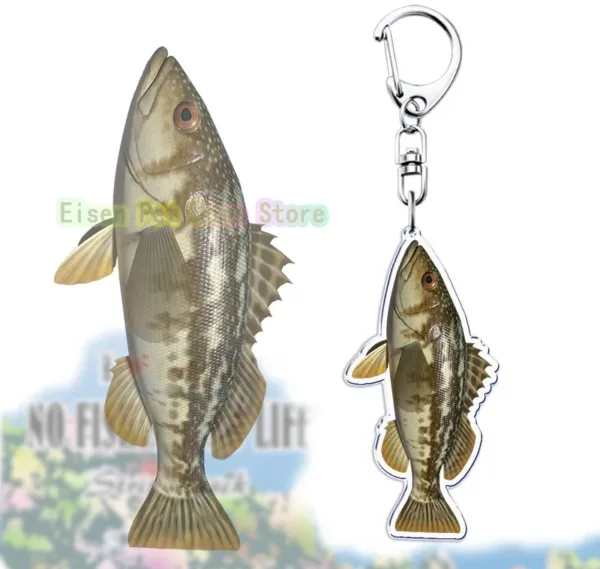 Fishing Man Keychain Pendant for Gifts - Image 10