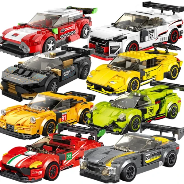 City Speed Champion Racing Car Building Blocks