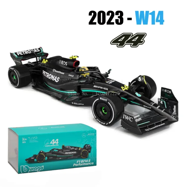 Bburago 1:43 Mercedes-AMG F1 Diecast Model - Image 32