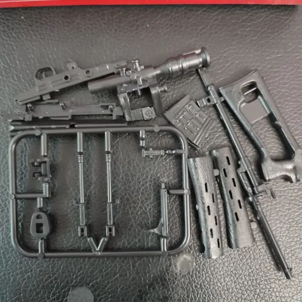 1/6 Scale Assemble Plastic Sniper Rifle Set - Image 13